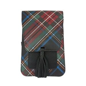 K. Carroll Accessories Harper Crossbody Bag Black/Plaid